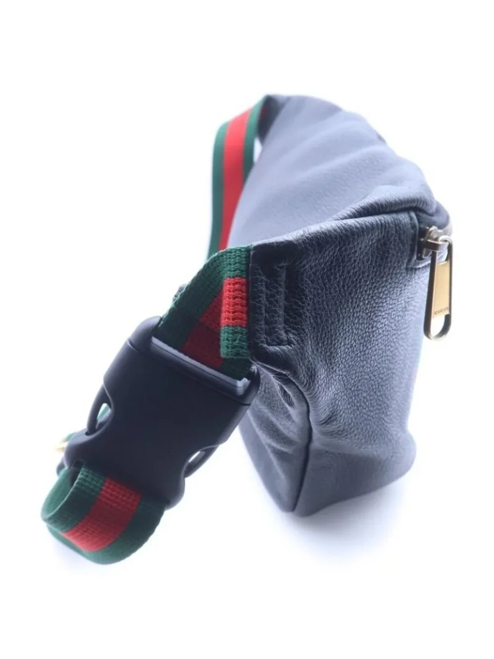 Gucci Sherry Line Belt Bag Black Leather - Picture 3 of 6